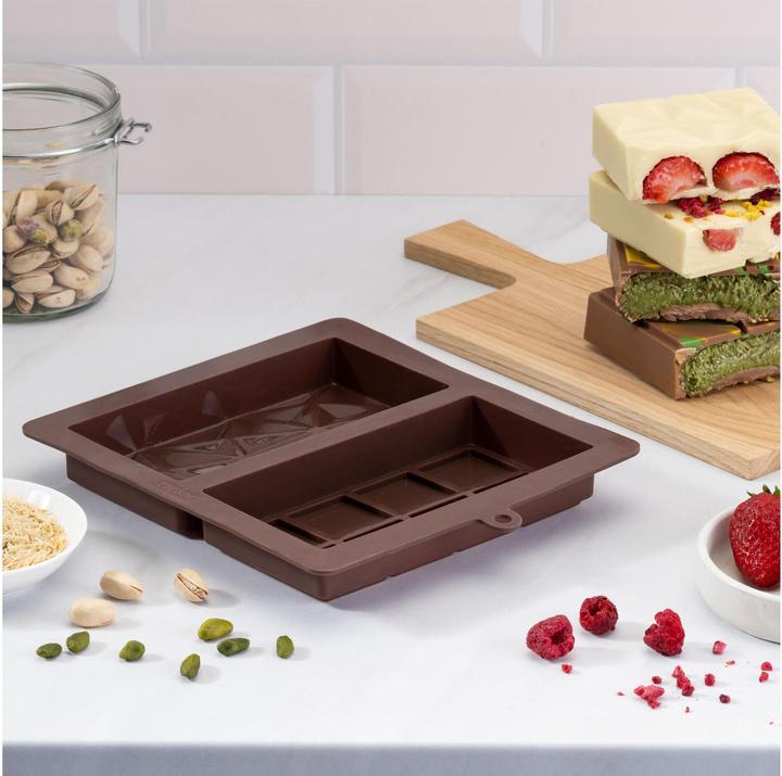 Actual product image Zenker Silikonform dopp.Dubai-Schokol