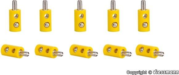 Image du produit Viessmann Querlochstecker gelb