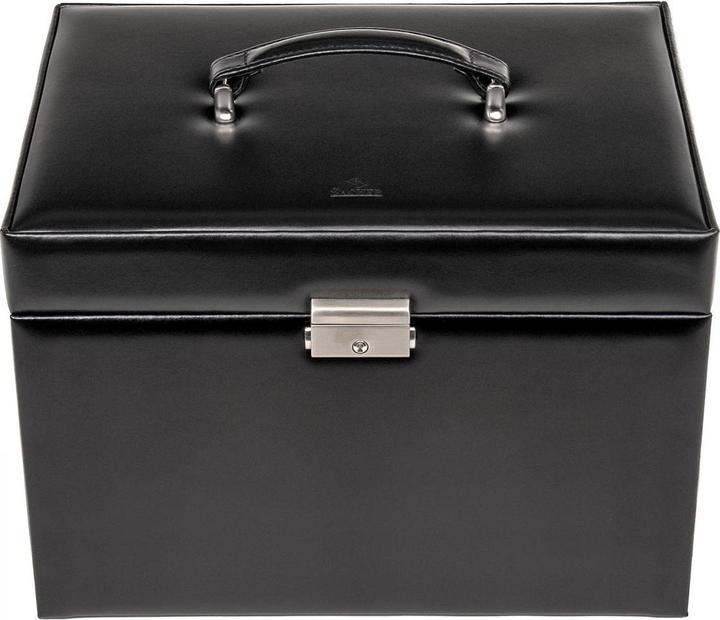 Immagine prodotto Sacher M8.001.010421 - Portagioie Victoria vario in pelle nera