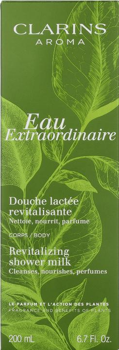 Actual product image Clarins Eau Extraordinaire Revitalizing Shower Milk (200 ml)