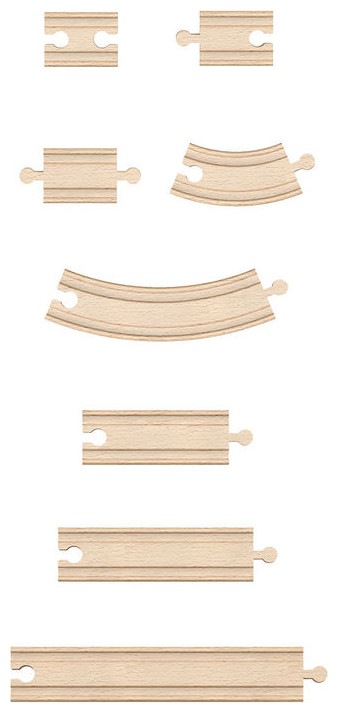 Actual product image Hape Track extension set I Starter