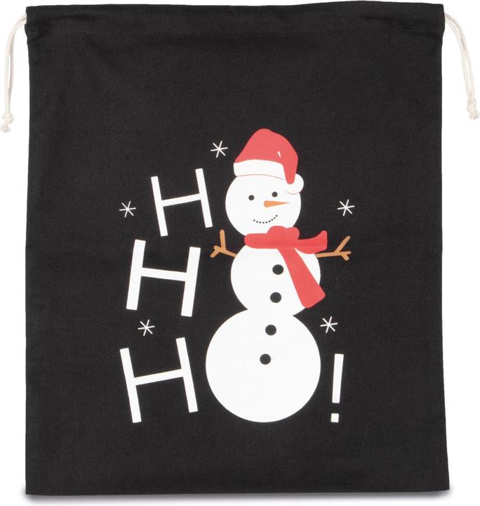 Produktbild Kimood Accessoire-Tasche Schneemann-Motiv Baumwolle