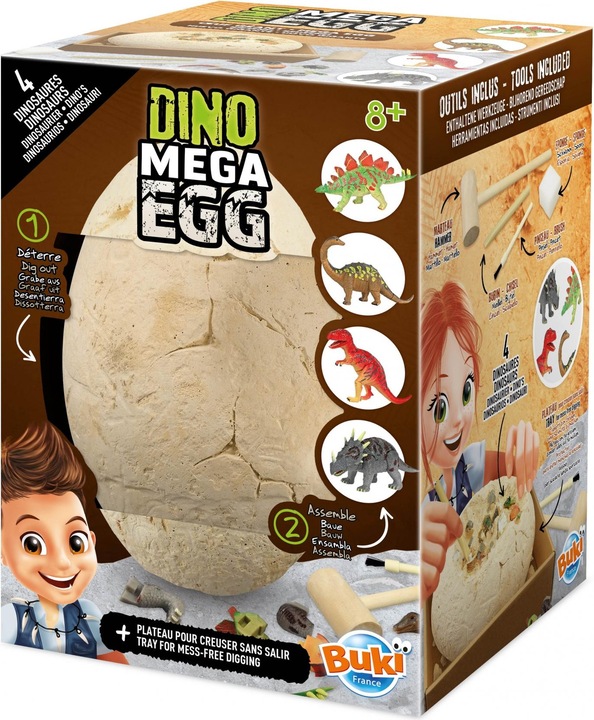 Actual product image Buki Dino Mega Egg