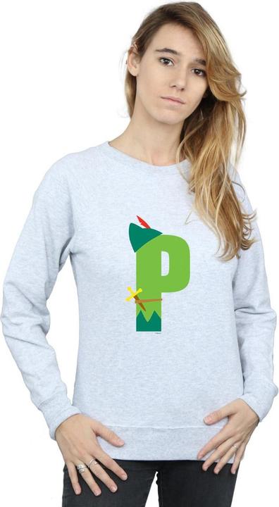 Immagine prodotto Disney Alphabet P Is For Peter Pan Felpa Donna (XL)