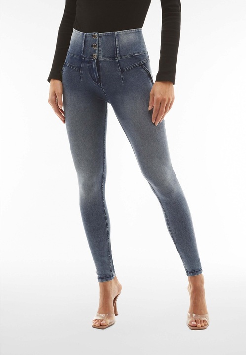 Denim Blu Scuro-Cuciture blu
