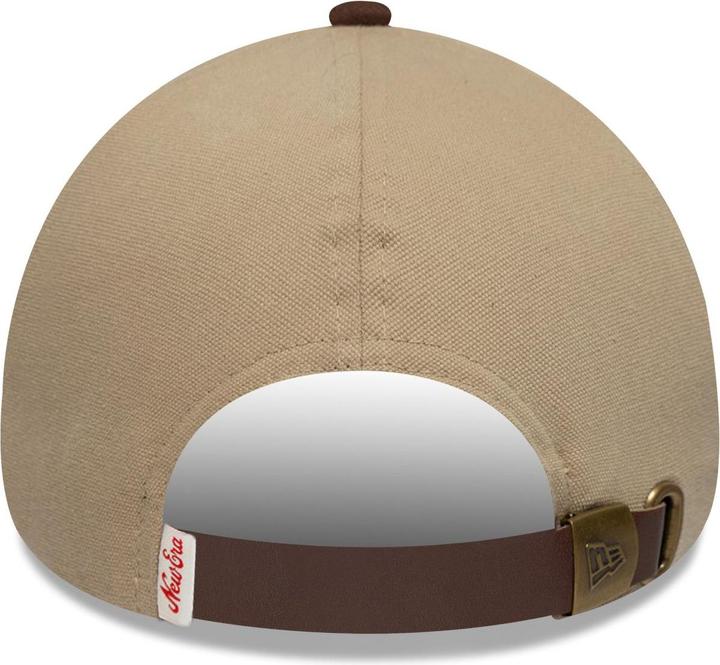 Produktbild New Era A-Frame Mesh Trucker Cap - Brand Patch Camel Beige (One Size)