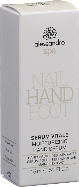 Image du produit Alessandro Spa - Sérum Vitale Mosturizing Hand Sérum (15 ml)