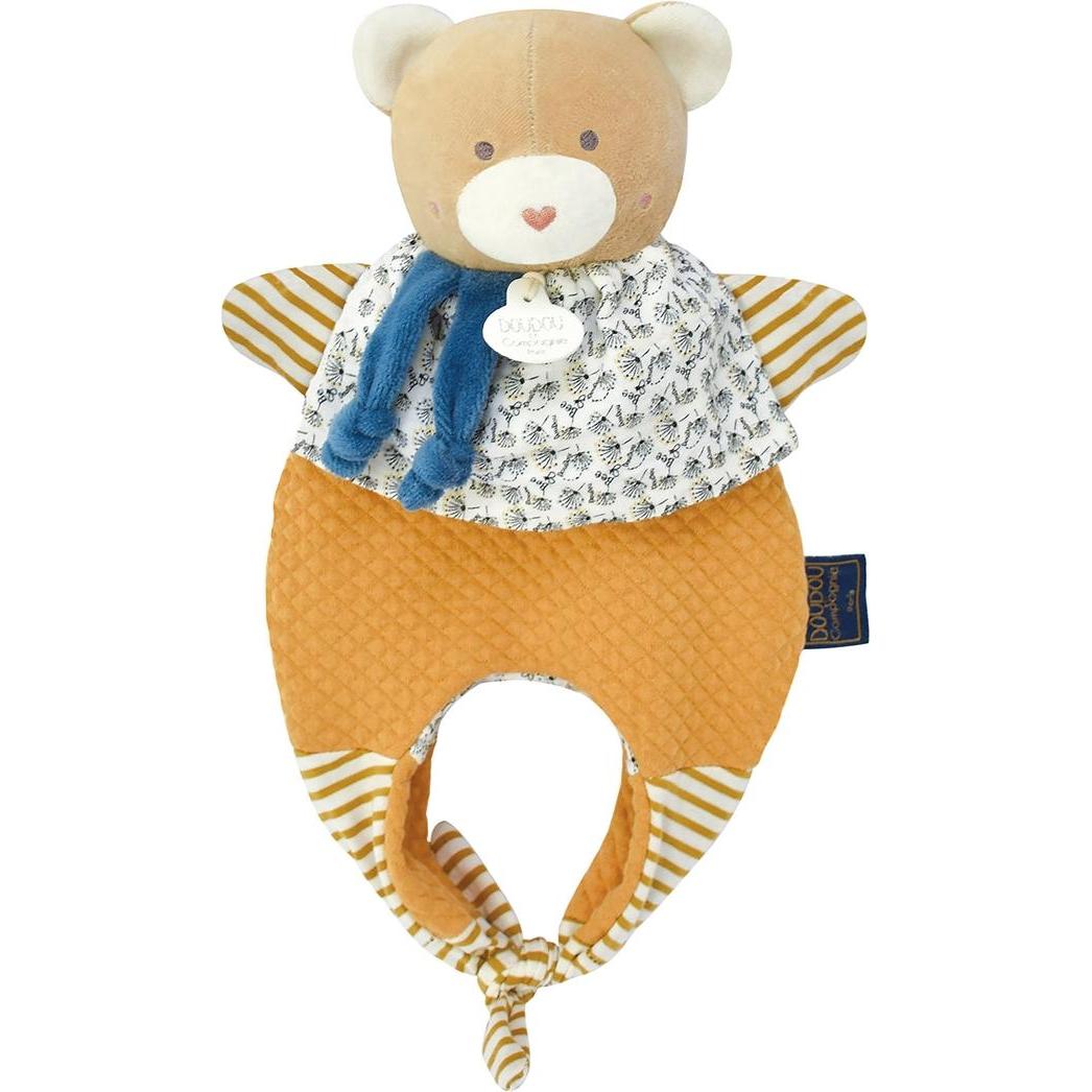 Thumbnail - Doudou et Compagnie, Schmusetuch, Amusette Bär Schmusetuch 30cm