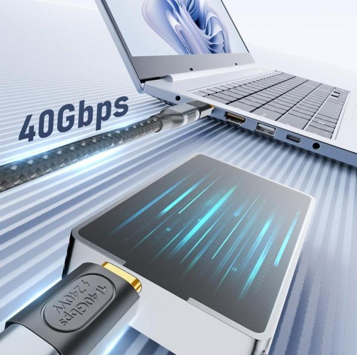 Actual product image PowerGuard USB C – USB C Adapter (USB 4.0, 240 W)
