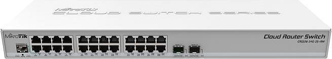 Actual product image MikroTik CSS326-24G-2S+RM (24 Ports)