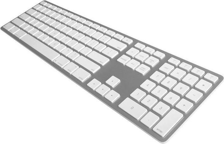 Produktbild Matias Wireless Keyboard US QWERTY für MacBook Silver (FK418BTS) (US, Kabellos)