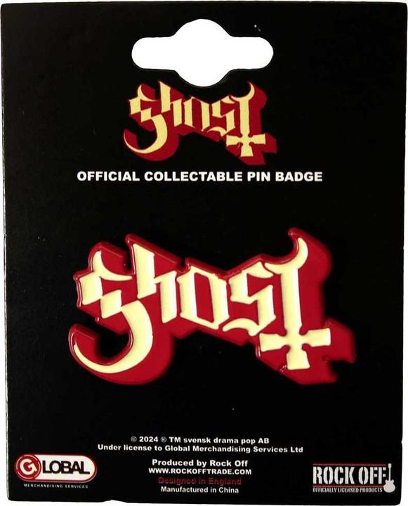 Actual product image Ghost Logo Shadow Badge