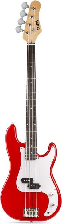 Image du produit Max GigKit basse électrique rouge (Basse électrique, Érable, Tilleul)