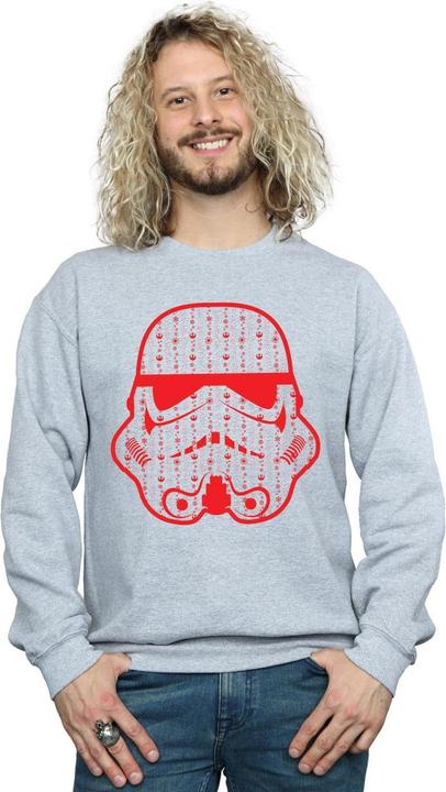 Produktbild Star Wars Christmas Stormtrooper Helmet Sweatshirt (M)