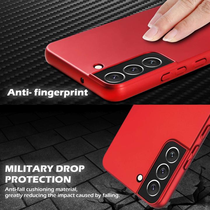 Actual product image Cadorabo HC Matte Metal Cover (Samsung Galaxy S22+)