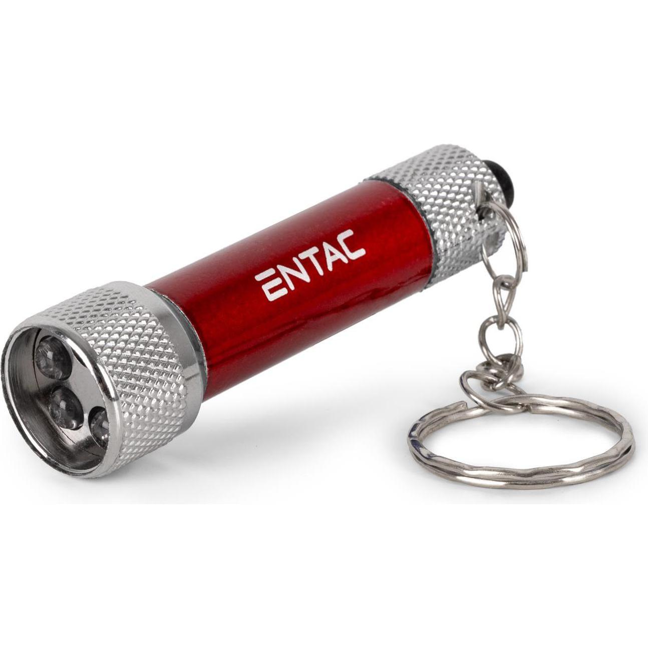 Entac Taschenlampe 5LED Schlüsselanhänger Rot (6.85 cm, 30 lm) (EFL-5LED-KC-R)
