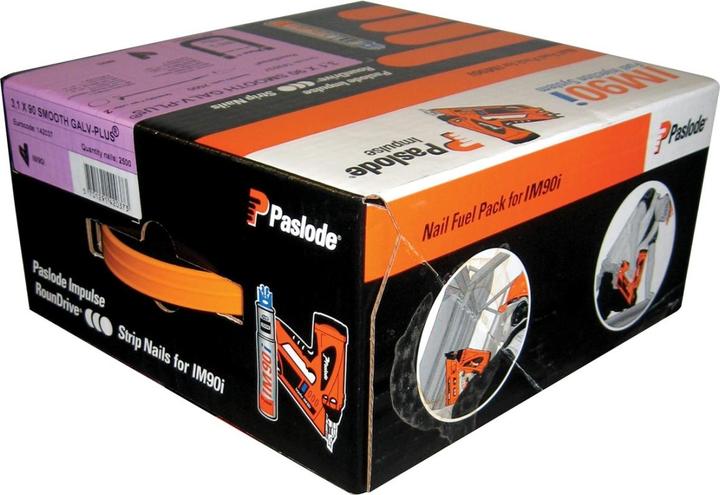 Produktbild Haubold Nagelstreifen PASLODE 2,8x63 mm Rillenschaft mit Gas vz. (VE=3750+3GK)