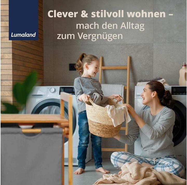 Actual product image Lumaland Wäschekorb (60 l)