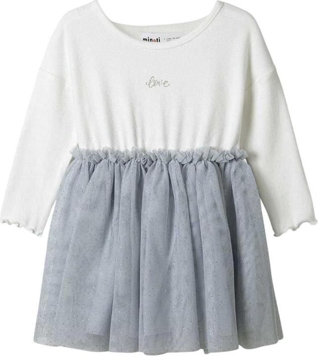 Produktbild Minoti Kleid mit ausgestelltem Rock Mädchen Netzmaterial (128)