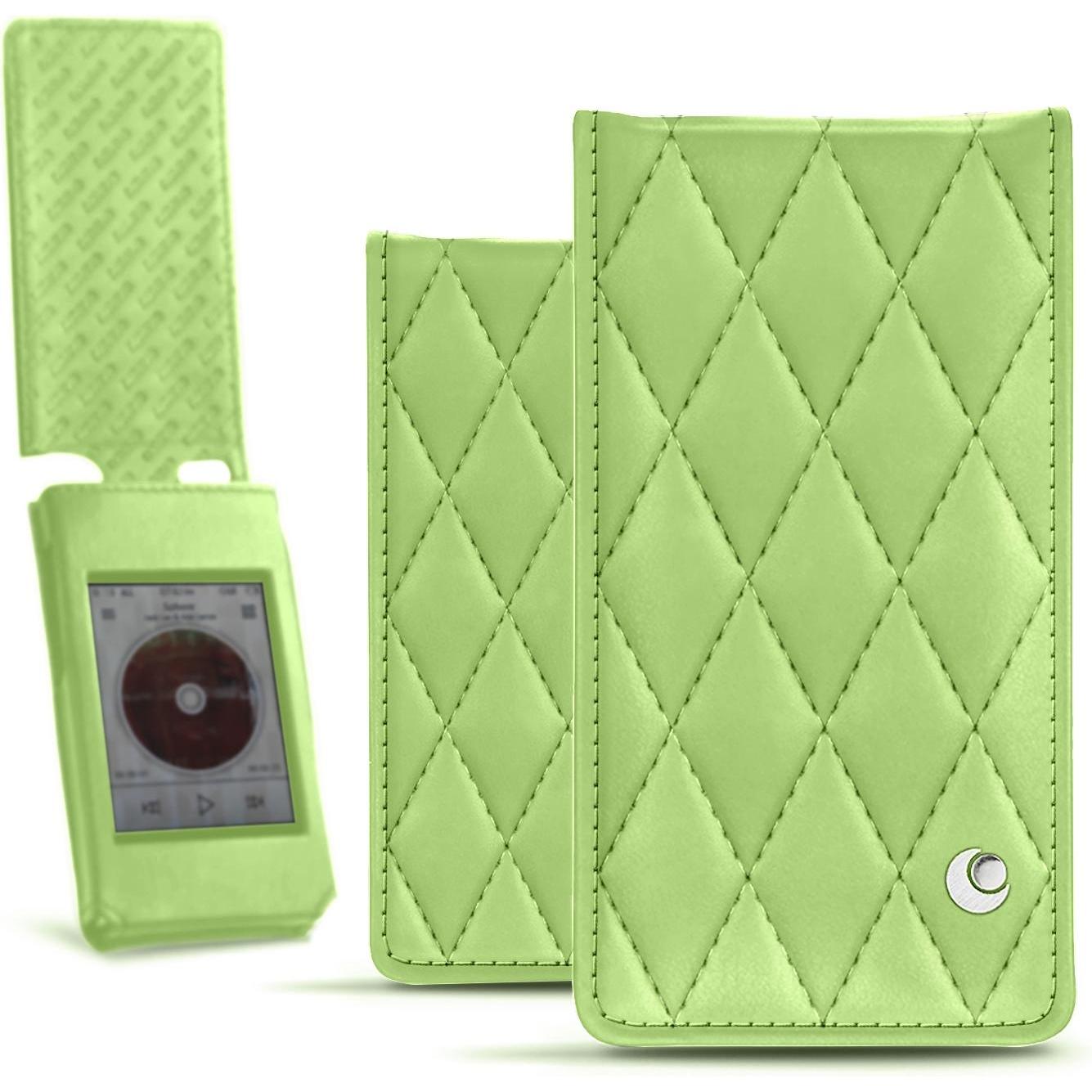 Noreve Lederschutzhülle vertikal, MP3 Tasche + Hülle, Grün