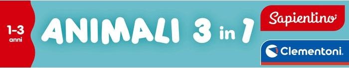 Immagine prodotto Clementoni Montessori - Animali 3in1