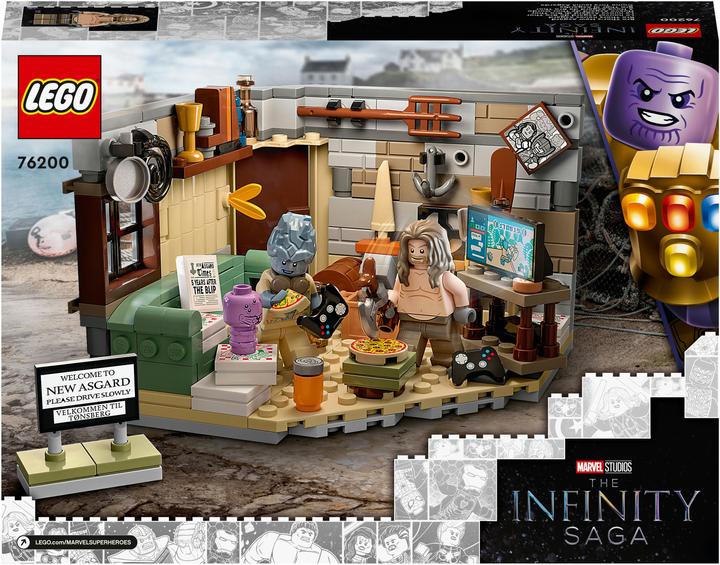 Image du produit LEGO Le nouvel Asgard de Thor (76200, LEGO difficiles à trouver, LEGO Marvel)