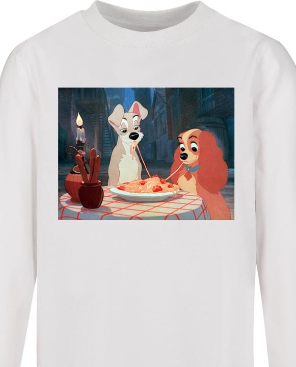 Produktbild Absolute Cult Kids Lady And The Tramp - Spaghetti Photo Longsleeve - 135817 (158, 164)