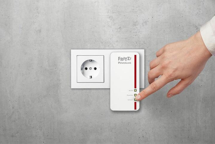 Produktbild FRITZ! Powerline 1260 WLAN Set International (1200 Mbit/s)