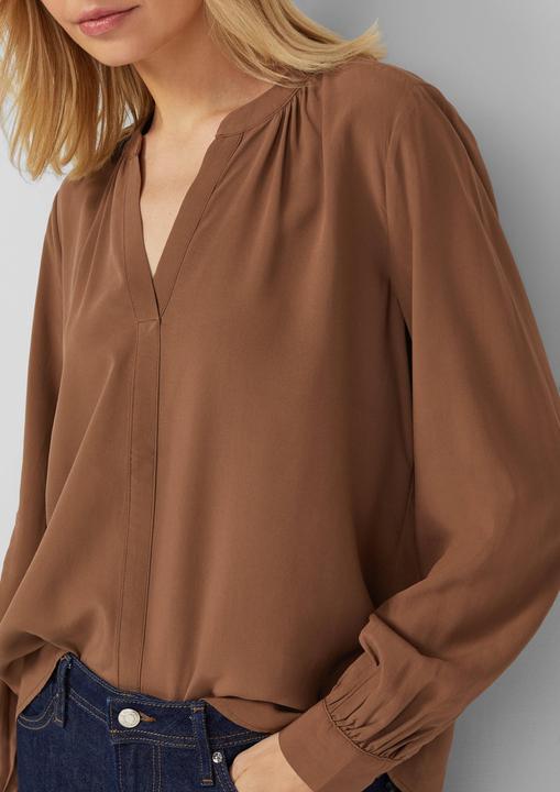 Immagine prodotto s.Oliver Bluse Weiche Viskose-Bluse mit Raffung (34)