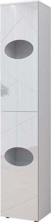 matt / Front: Weiss Hochglanz, Korpus: Weiss