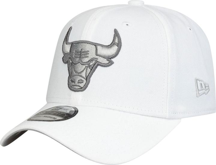 Produktbild New Era 39Thirty Stretch Cap - Chicago Bulls optic white M/L