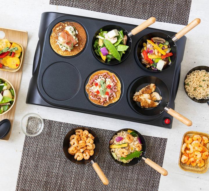 Immagine prodotto Bestron Set Wok e Crepiera per feste