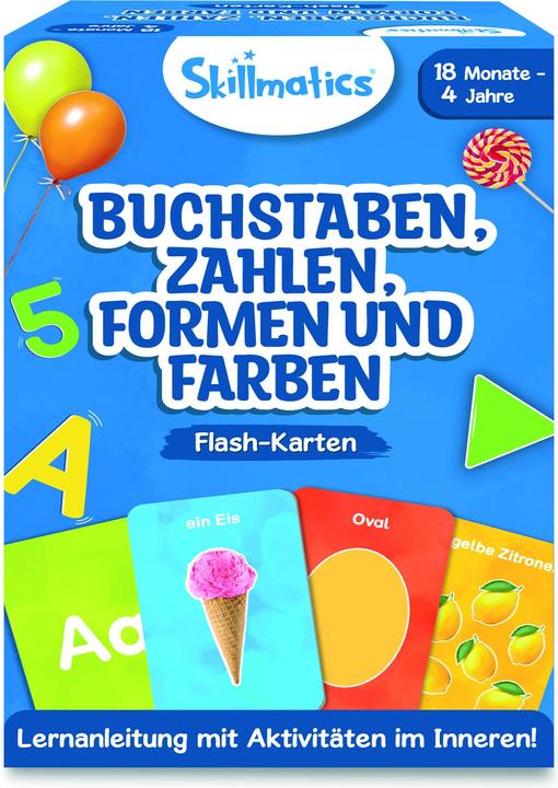 Actual product image Skillmatics Letters, numbers, shapes, d (German, 1 - 18 Players)
