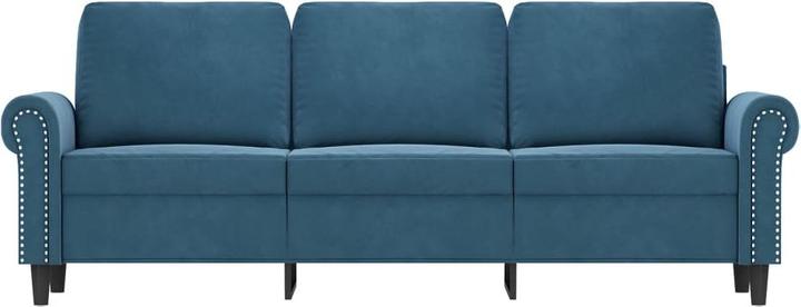 Produktbild vidaXL 3-Sitzer-Sofa 180 cm Samt (3-Sitzer)