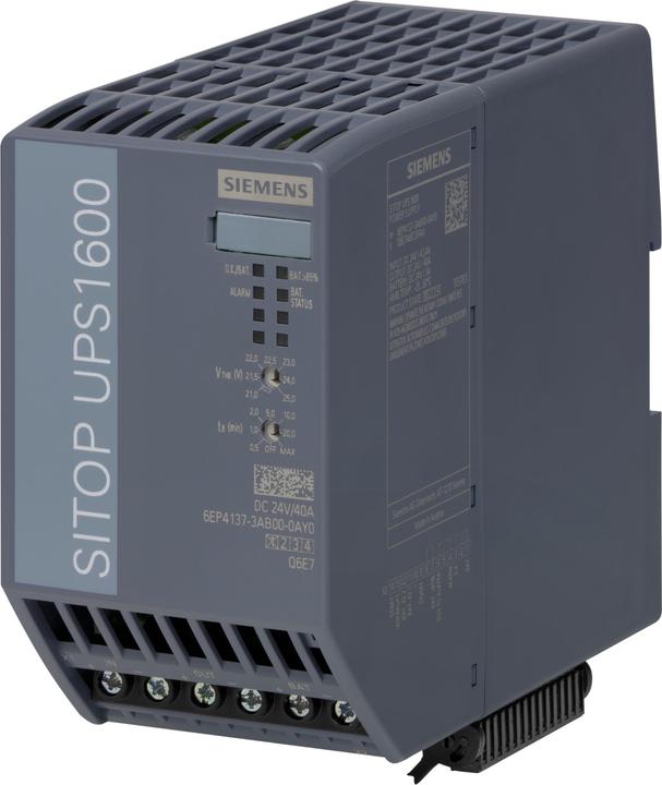 Produktbild Siemens SITOP UPS1600 24V DC/40A (960 VA, 960 W)