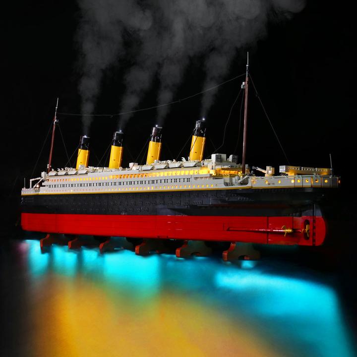 Image du produit BrickBling Set de lumière LED pour LEGO Titanic (10294) incl. télécommande