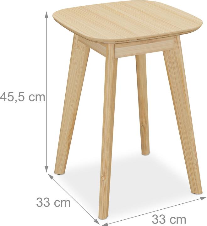 Produktbild Relaxdays Esszimmerhocker