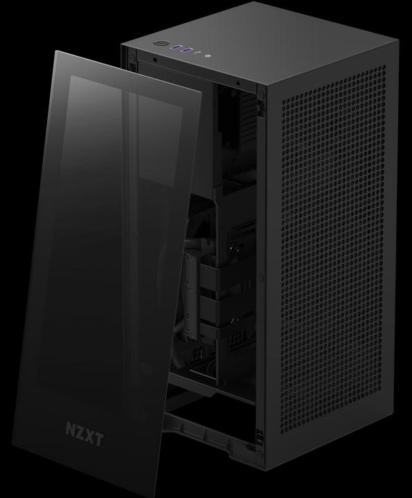 Produktbild NZXT Gehäuse H1 2022 Schwarz (CS-H11BB-EU) (Mini-ITX)