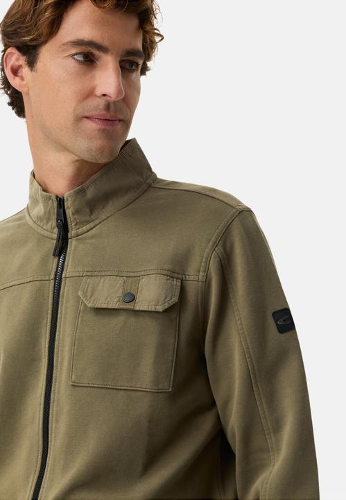 Produktbild Camel Active Sweatjacke mit Kontrastdetails (L)