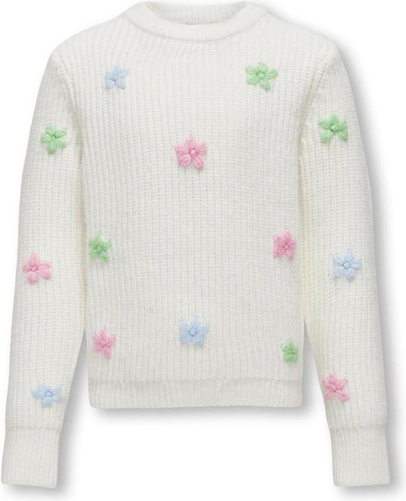 Produktbild Only Normal geschnitten Rundhals Pullover Strickpullover (122, 128)