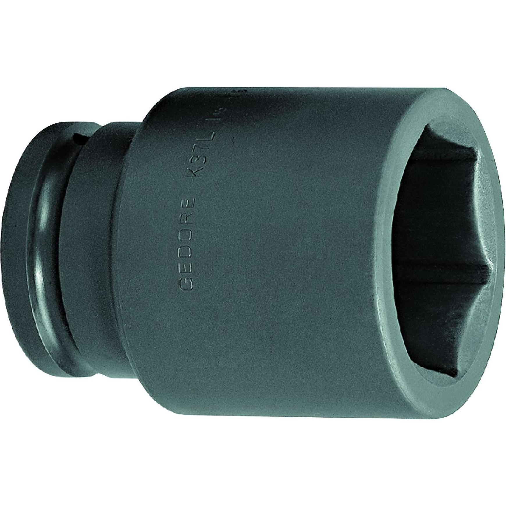 Gedore, Steckschlüssel + Stecknuss, K 37 L 50 Kraftschraubereinsatz 1.1/2" lang 6-kant 50 mm (50 mm)