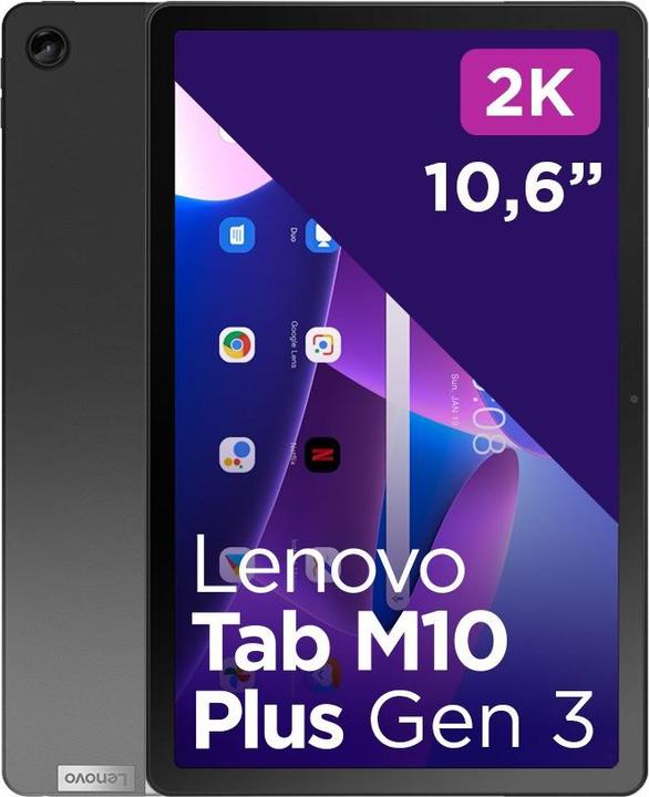 Produktbild Lenovo M10 Plus (3rd Gen) (4G, 10.61", 128 GB, Storm Grey)