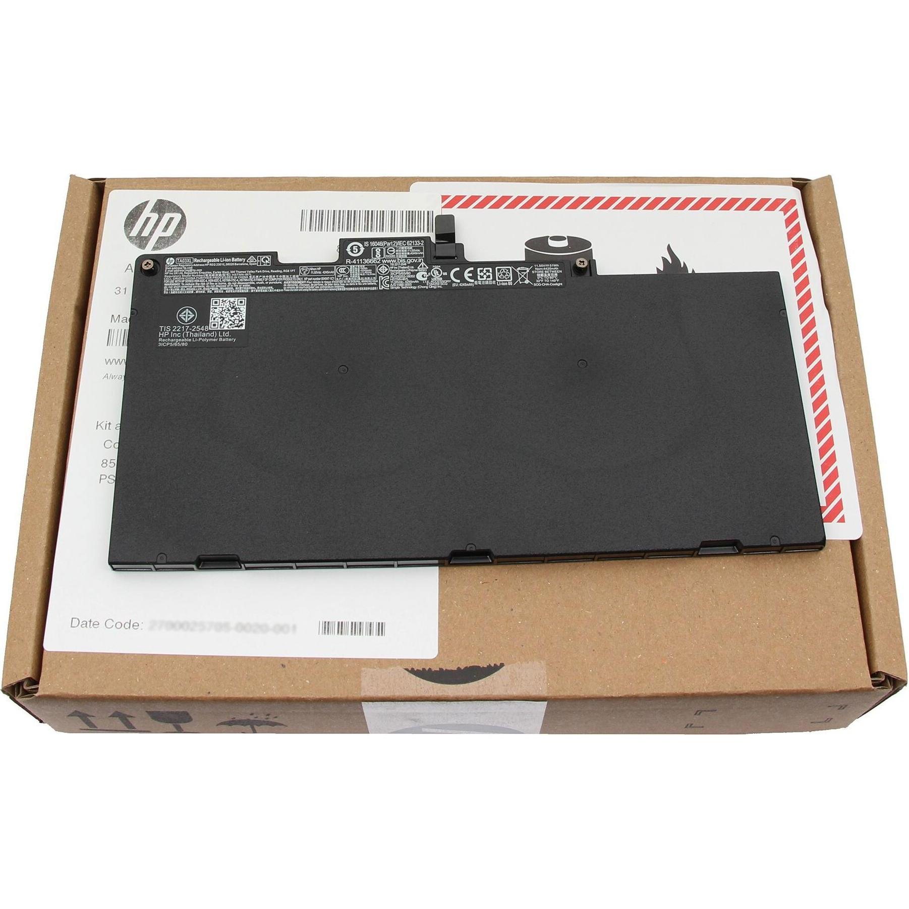 HP HSTNN-IB7L (3 Zellen, 4420 mAh), Notebook Akku