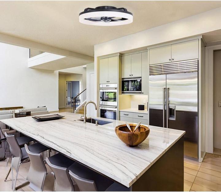 Actual product image Westinghouse Deckenventilator 20 W (Ø x H) 500 mm x 165 mm Schwarz Timer, mit