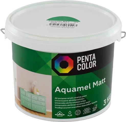 Produktbild Pentacolor Paint Aquamel Green 3 kg Matt (Aquamel)