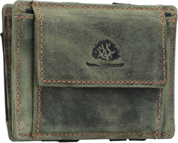 Immagine prodotto Greenburry Portafoglio Magic vintage RFID in pelle 10 cm