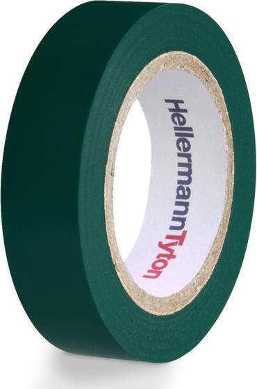 Image du produit HellermannTyton HelaTape Flex ruban isolant vert, 0.15mm x 15mm x 10m (15 mm)