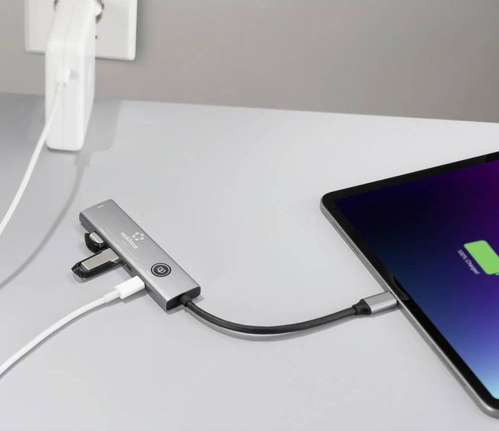 Produktbild Renkforce USB-C Dockingstation RF-DKS-908 Passend für Marke Dockingstations Universal (USB-C)