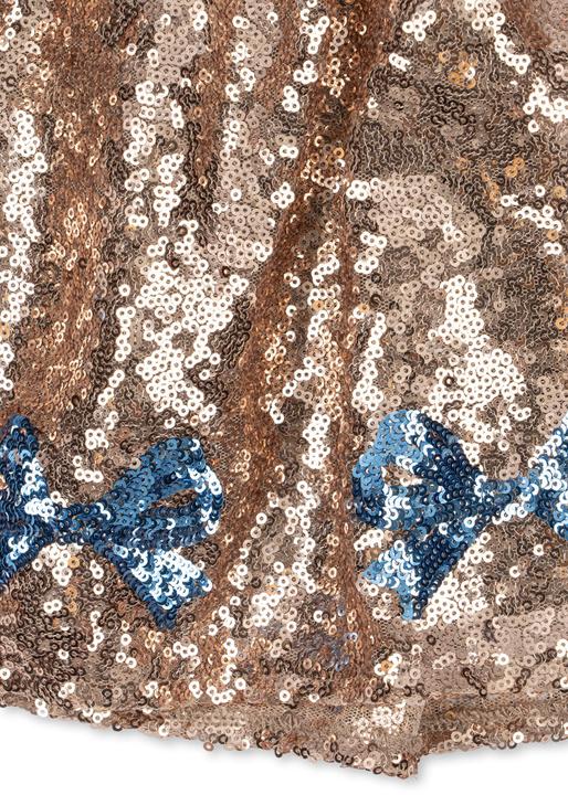 Actual product image Konges Slojd Starla PaillettenKleid Brazillian Sand (104)