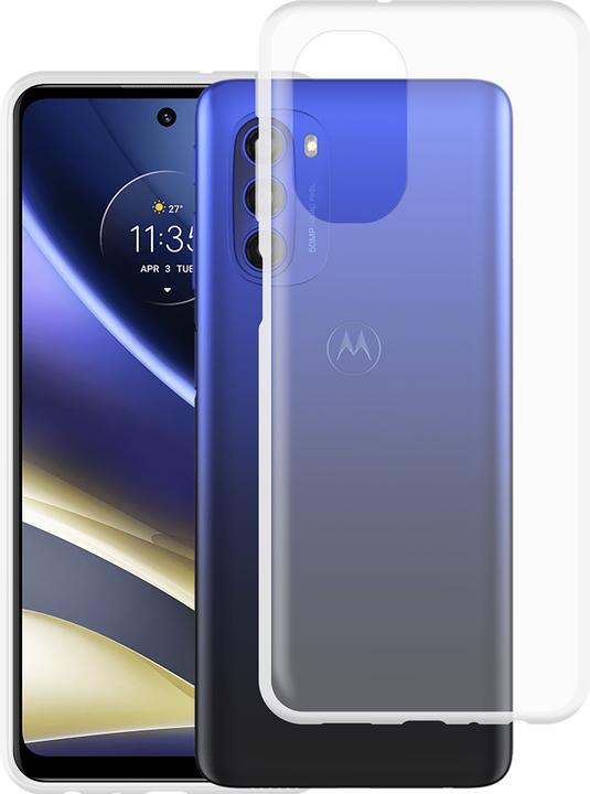 Produktbild Cazy Silikon Hülle Kompatibel mit Motorola Moto G51 5G - Soft TPU Schutz - Transparant (Motorola Moto G51 5G)